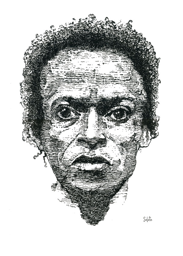 Soluto Miles Davis jazz encre de chine peinture dessin