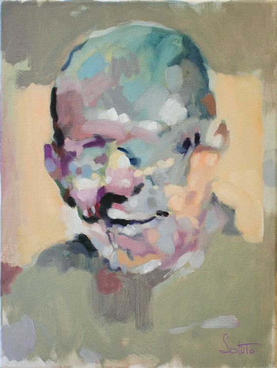 portrait soluto croquis crayon